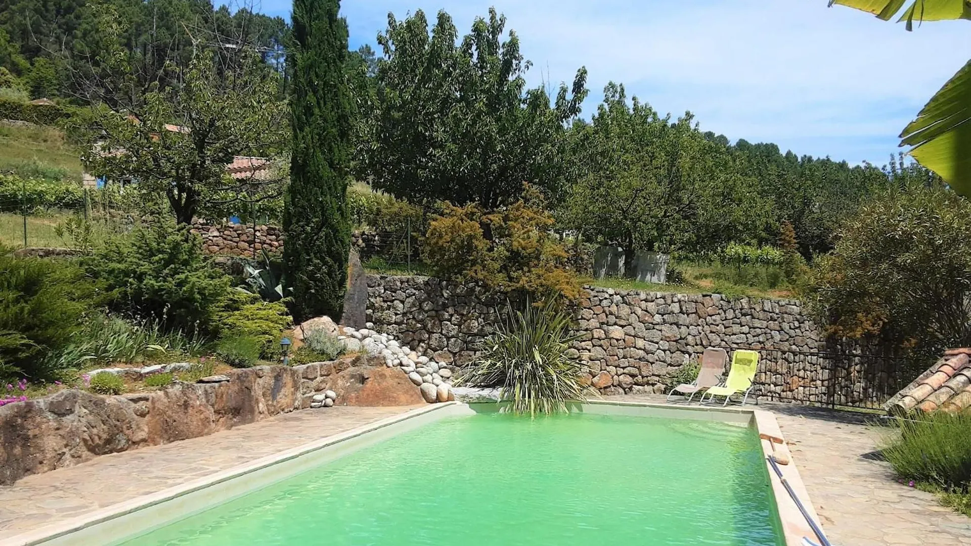 Charming Stone House With Shared Pool, Chambonas Villa Holiday home
